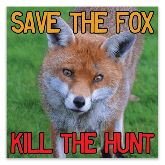 Save the Fox, Kill the Hunt Stickers image 0