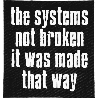 System Made Broken Patch image 0