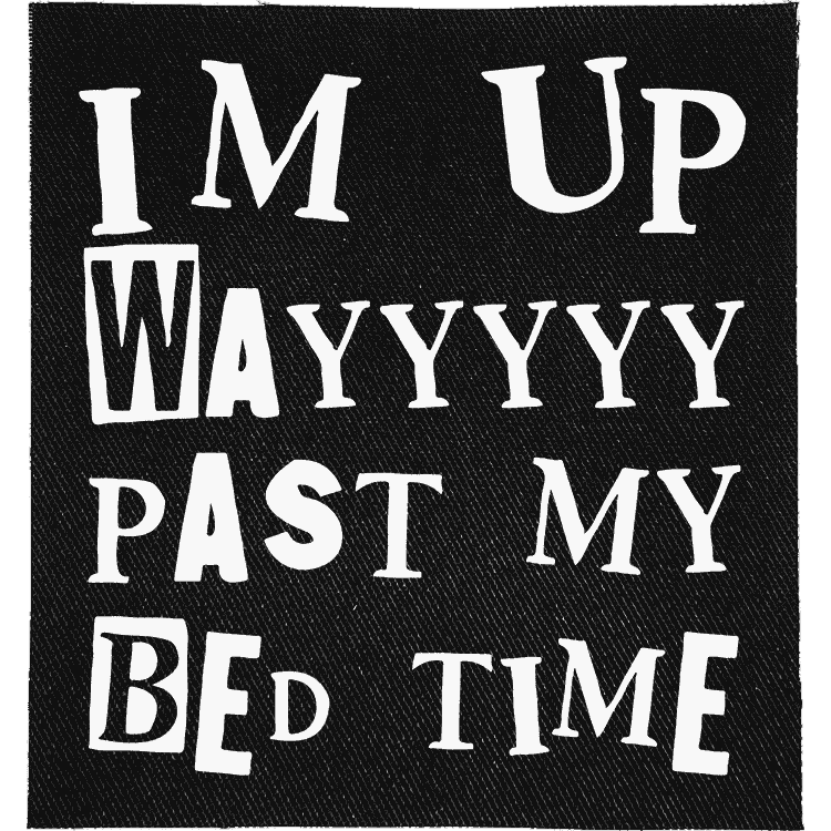 Bed Time Patch image 0