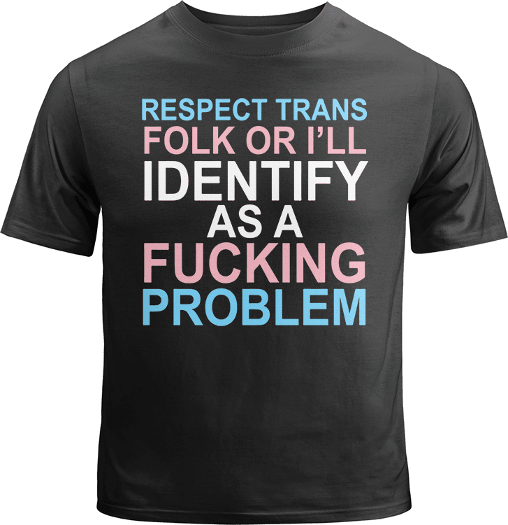 Respect Trans Folk Shirt image 0