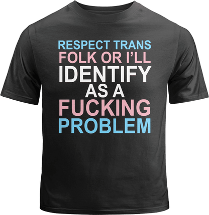 Respect Trans Folk Shirt image 0