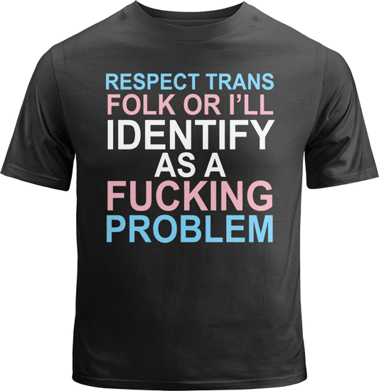 Respect Trans Folk Shirt image 0
