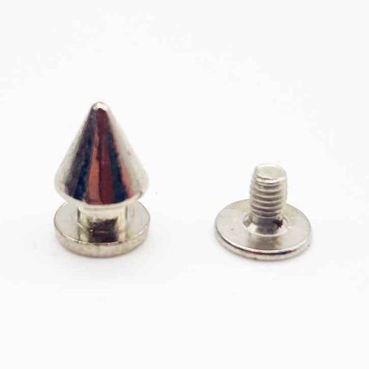 Silver Screw Spike (12mm) image 0