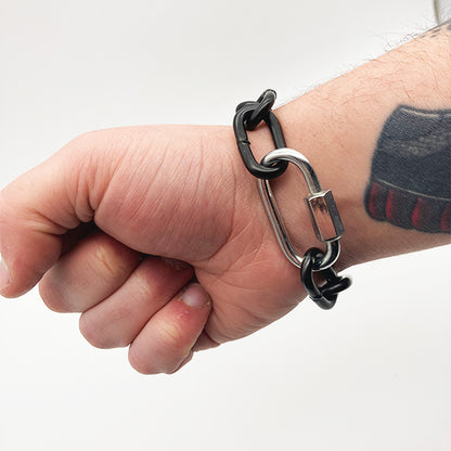 Black Chain Wristband