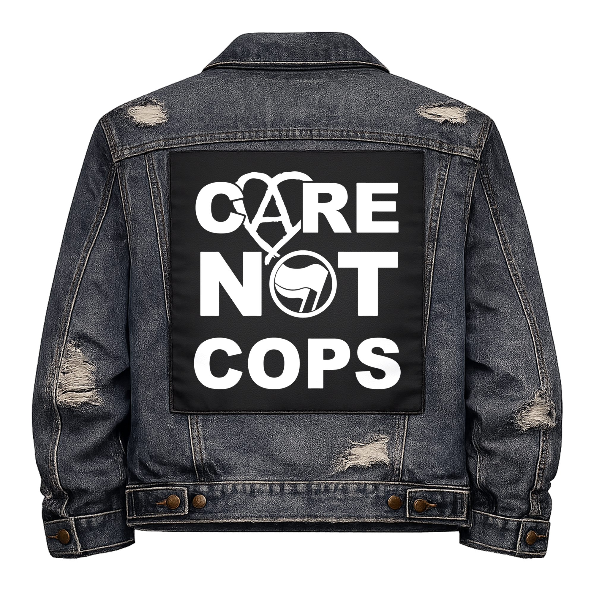 Csops Patch Care Not Cops Back Patch – Chaos Creations