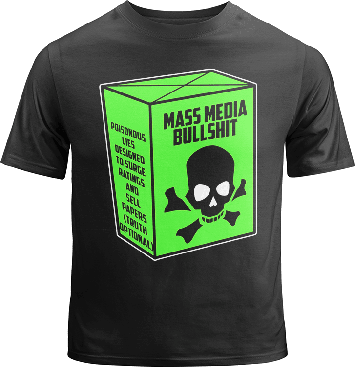 Mass Media Bullshit Shirt image 0