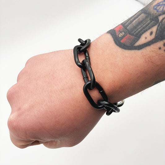Black Chain Wristband