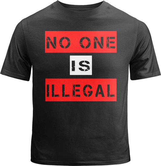 No One Is Illegal Shirt image 0