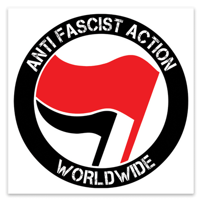 Anti Fascist Action Worldwide Stickers image 0