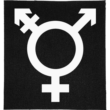 Trans Symbol Patch: transgender symbol