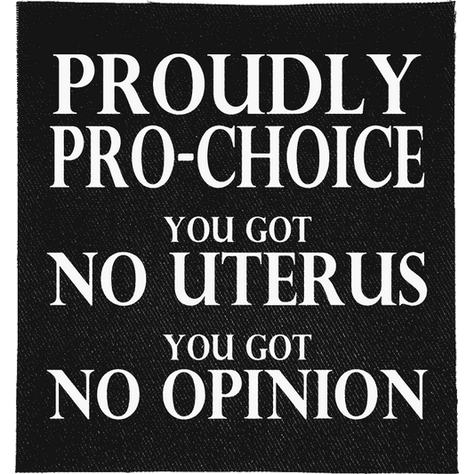 Proudly Pro Choice Patch image 0
