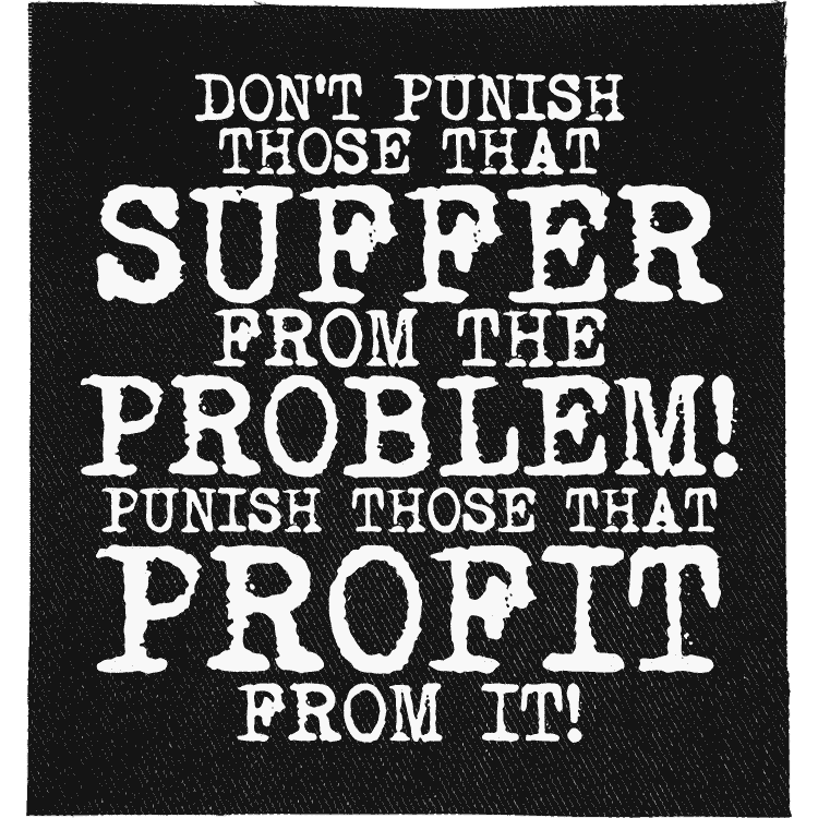 Suffer and Profit Patch image 0