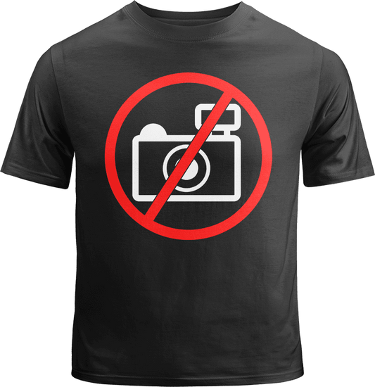 No Photos Shirt image 0