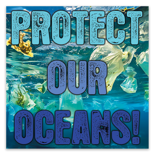 Protect Our Oceans Stickers