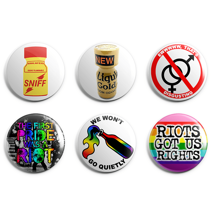 Banned Queer Pin Badge Pack image 0