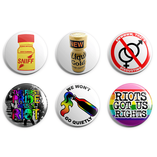 Banned Queer Pin Badge Pack image 0
