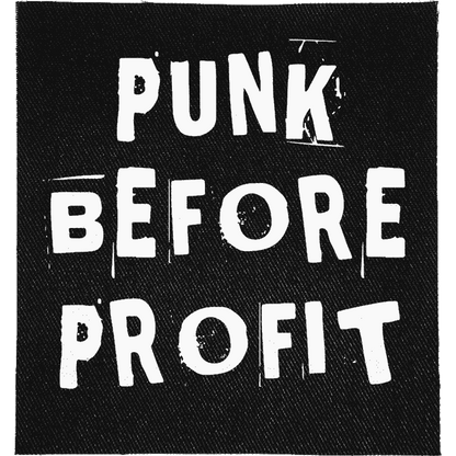 Punk Before Profit Patch image 0