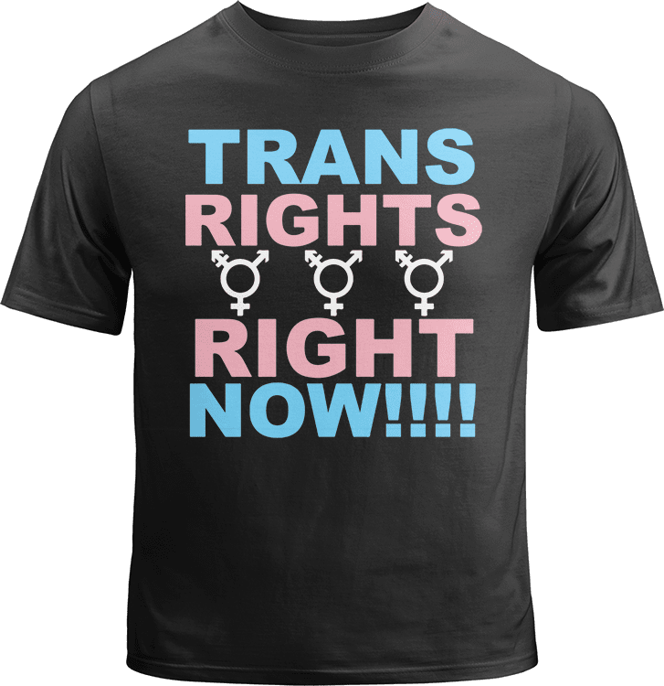 Trans Rights Right Now Shirt image 0
