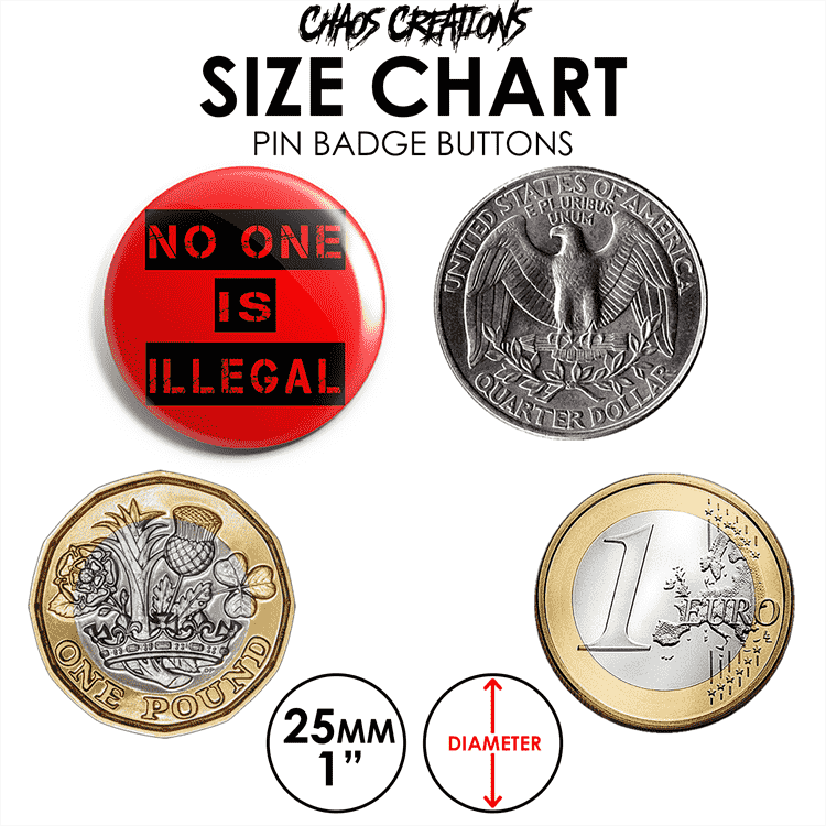Refugees Welcome Pin Badge Pack image 3