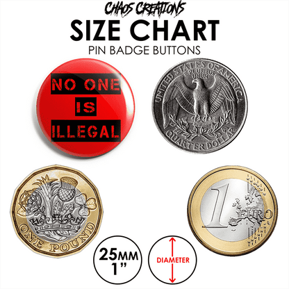 Refugees Welcome Pin Badge Pack image 3