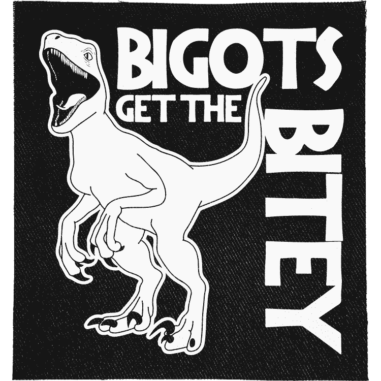 Bigots get the Bitey Patch image 0