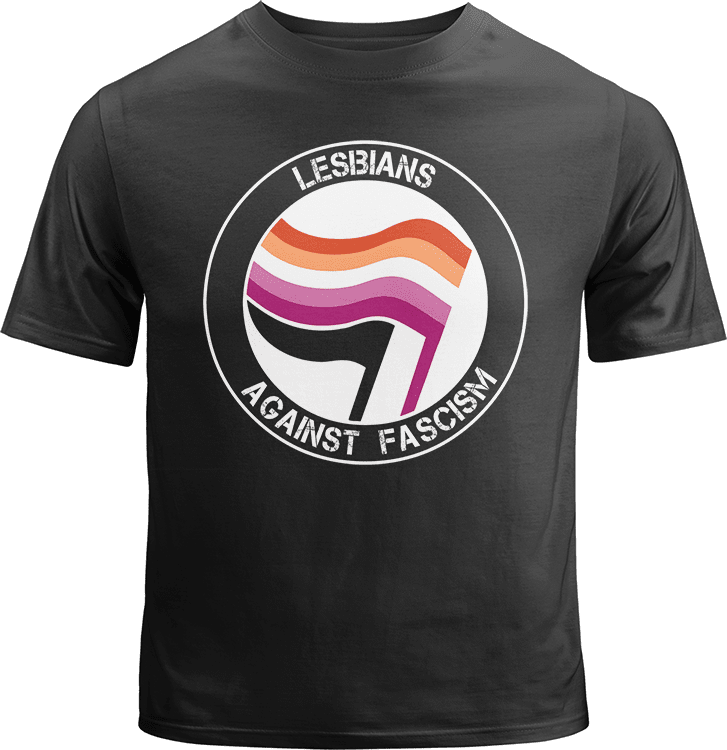 Lesbians Against Fascism Shirt image 0