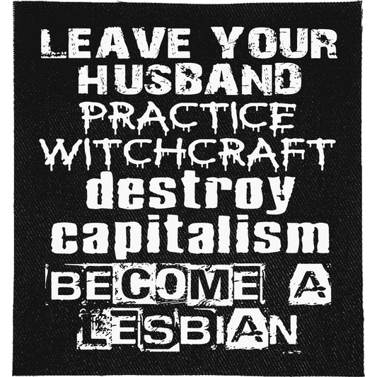 Leave Your Husband Patch image 0