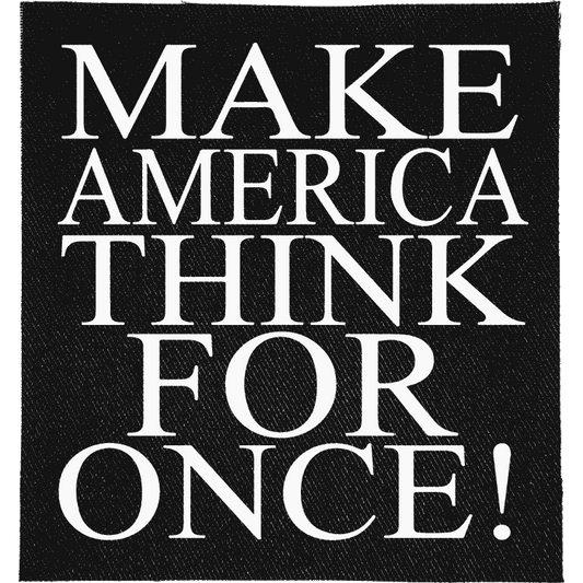 Make America Think Patch image 0