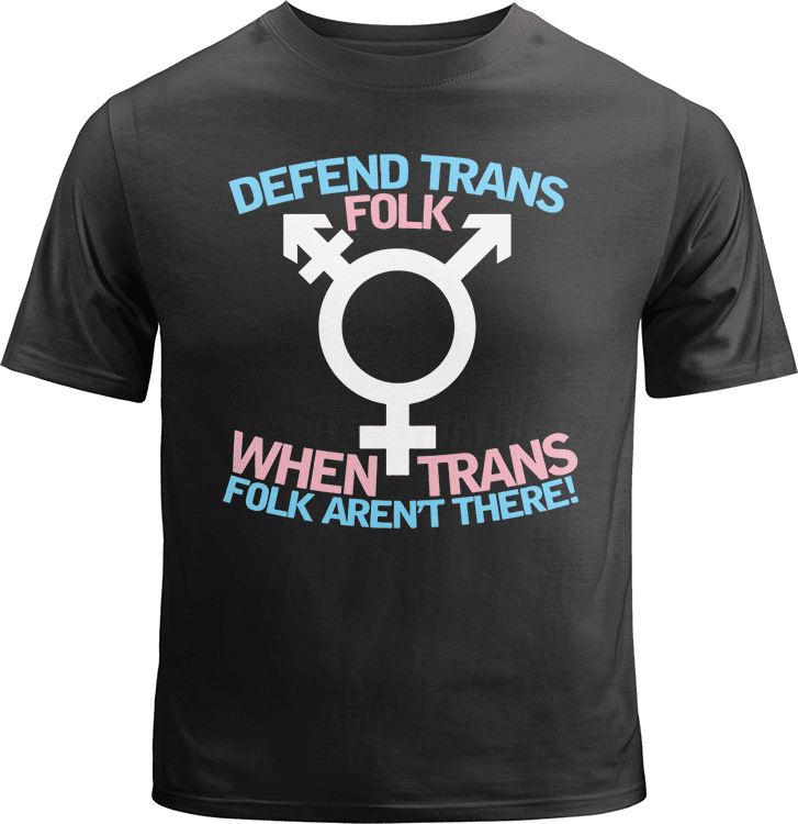 Defend Trans Folk Shirt image 0