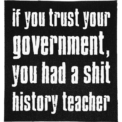 Shit history Teachers Patch image 0