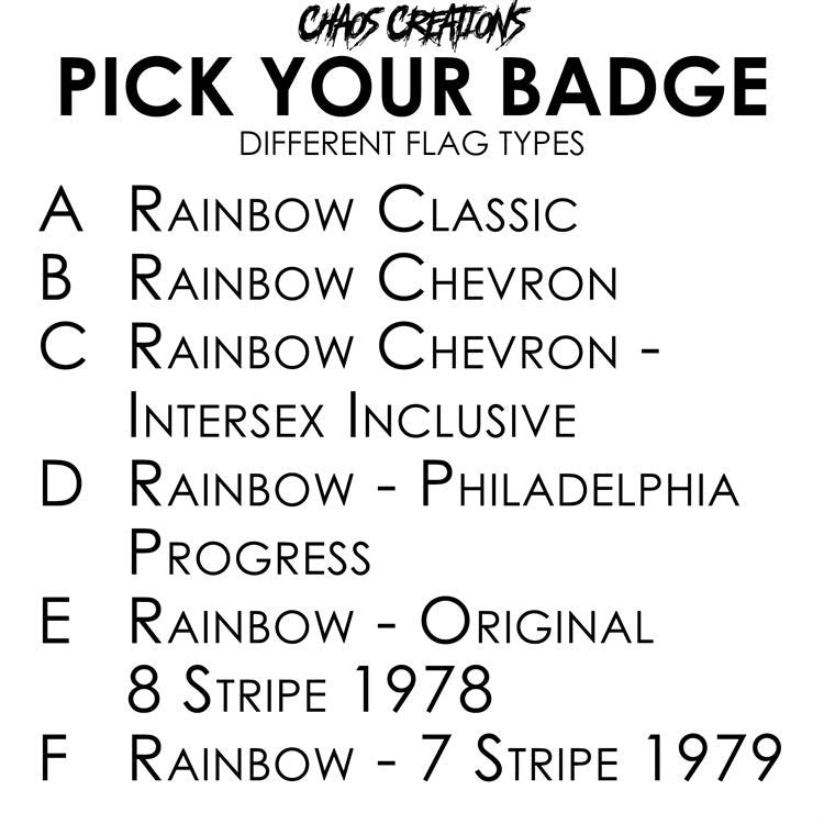 Rainbow Flags Pin Badge Pack image 2