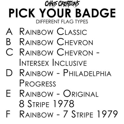 Rainbow Flags Pin Badge Pack image 2