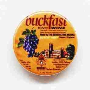 Buckfast Label Pin Badge