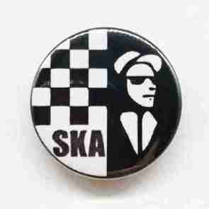 Ska Pin Badge