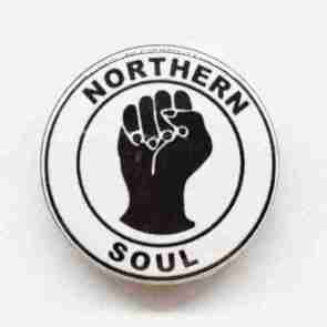 Northern Soul Pin Badge