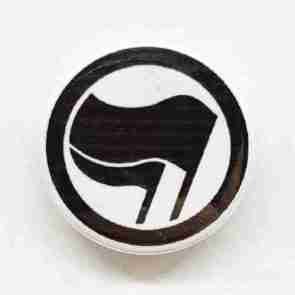 Antifa Anarchist Pin Badge