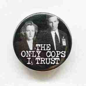 Only Cops I Trust Pin Badge
