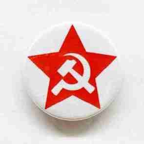 Socialist Star Pin Badge
