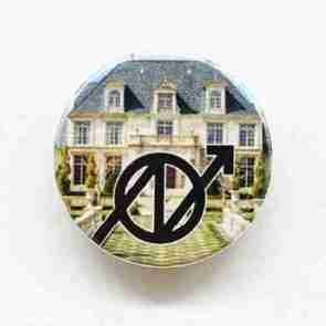 Squat Mansion Pin Badge