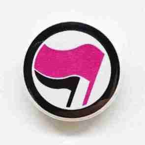 Antifa Queer Pin Badge