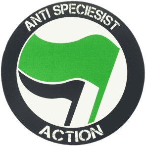 Anti Speciesist Action Stickers