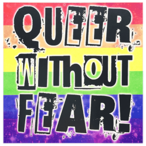 Queer Without Fear Stickers