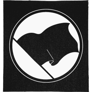 Anarchist Black Flag Patch