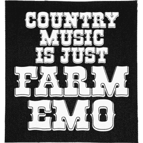 Country Music Farm Emo Patch