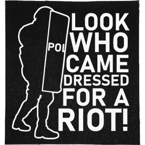 Dressed for a Riot Patch