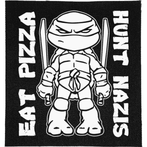 Eat Pizza, Hunt Nazis Patch