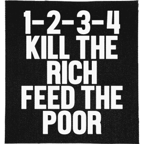 Kill the Rich, Feed the Poor Patch