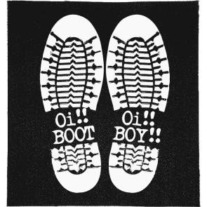 Oi Oi Boot Boy Patch