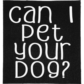 Pet Your Dog Patch