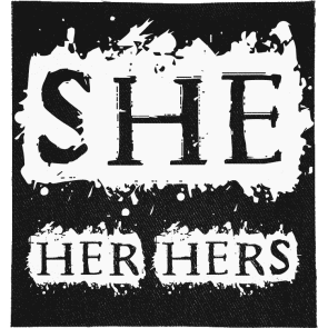 She Pronoun Patch